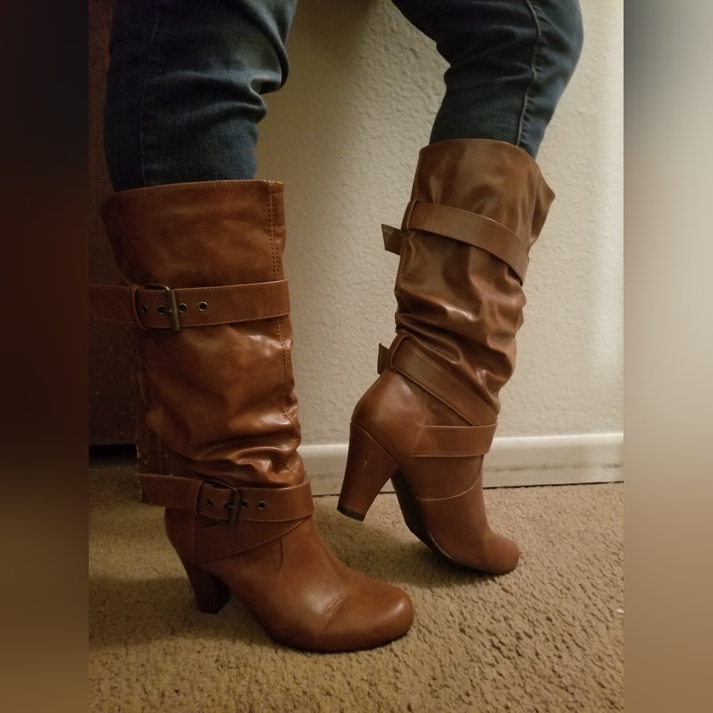 💥Final Markdown💥Cognac Calf Boot